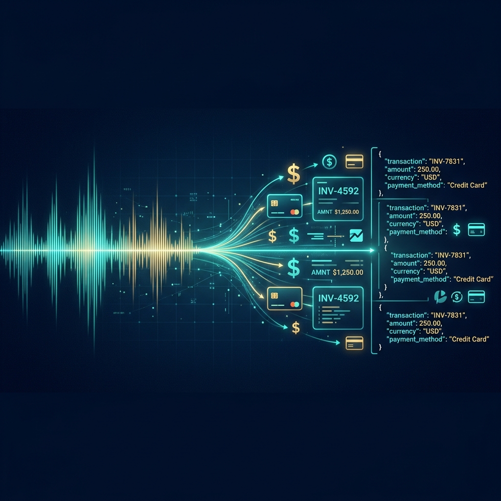 Financial data extraction from call transcripts